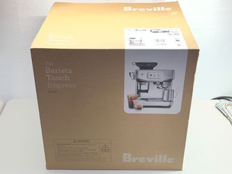 Breville Barista Touch Impress Espresso Machine BES880BSS Stainless Steel ~ Brand New