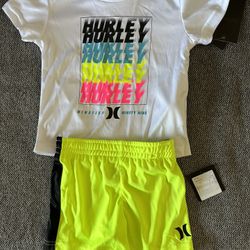 2t Hurley 2 Piece Outfit 
