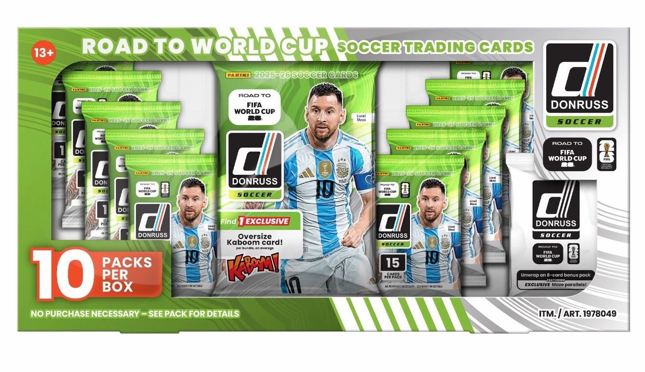 2026 PANINI DONRUSS SOCCER ROAD TO THE FIFA WORLD CUP 2026