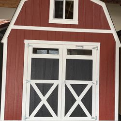 10x12x12’6” Barn Shed With Lots Of Storage Space