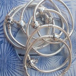 Pandora Daisy Bracelets Sz 16, 17  $45 Each