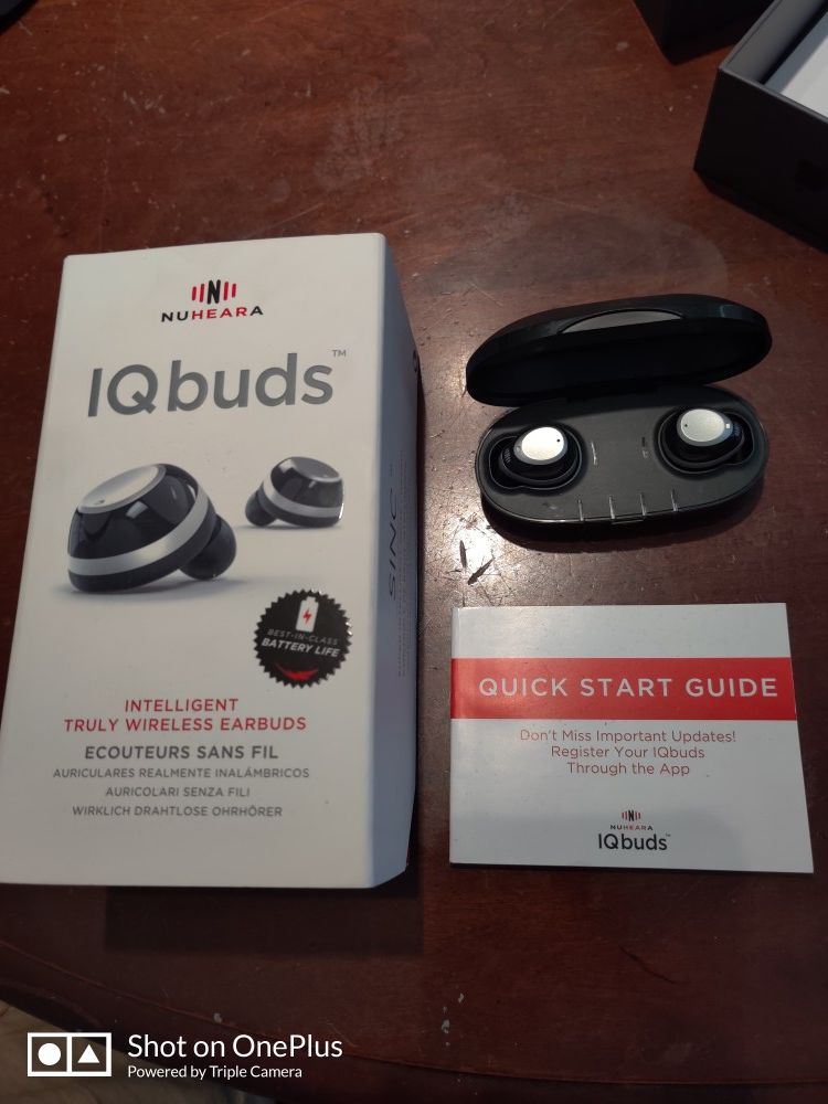 Nuheara IQbuds wireless earbuds