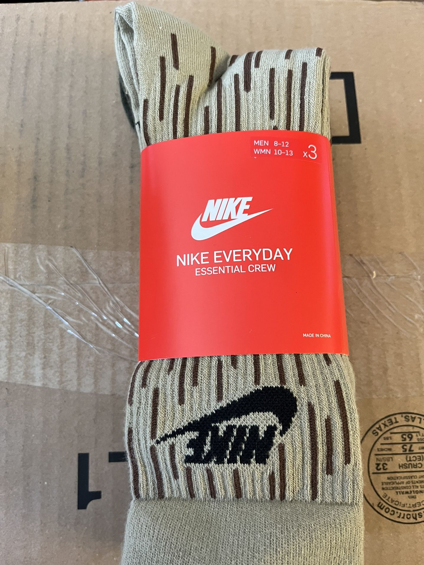 Nike Socks 3 Pack New
