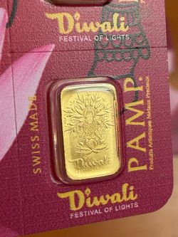 1 gram (24k) Gold - Pamp Suisse Diwali Series