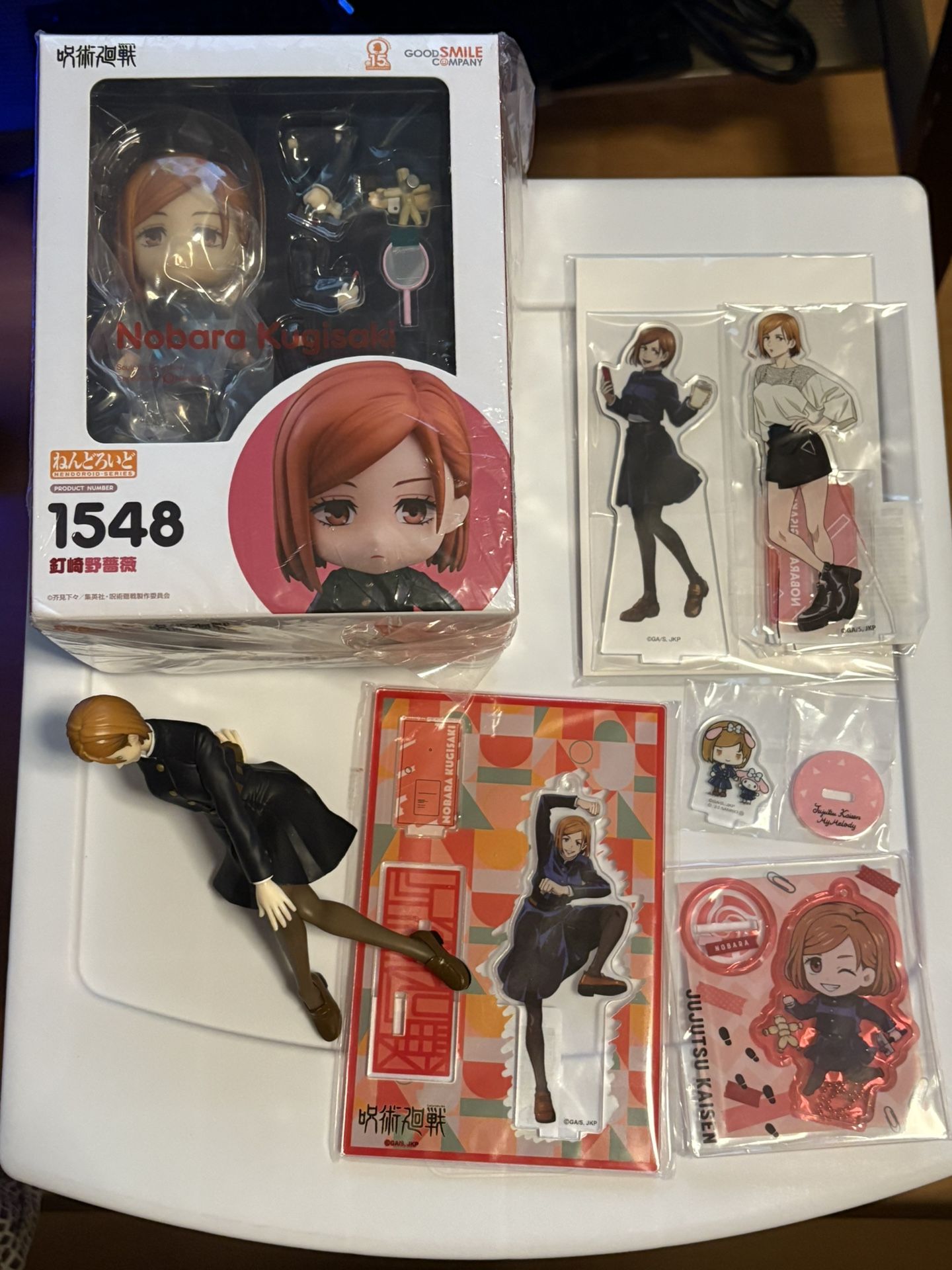 Nobara Kugisaki Nendoroid Noodle Figure Acrylic Stand Stickers (Read Description)