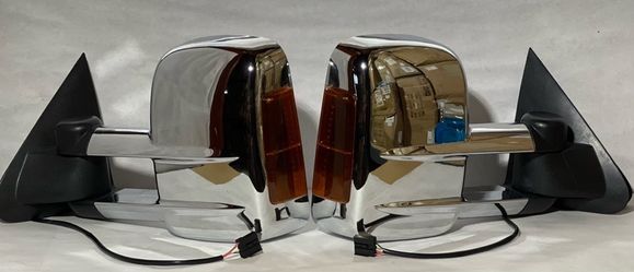 LA Zona Auto Parts 1997 to 2003 Ford F150 F250 Light Duty Towing Mirrors Espejos Retrovisores Electric
