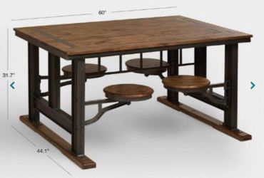 World Market Galvin Cafeteria Table