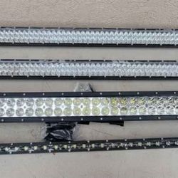 Led Light Bars Barra De LED Offroad 4x4 Luces Chevy Gmc Ford Toyota Dodge Honda Ram Jeep Chevrolet