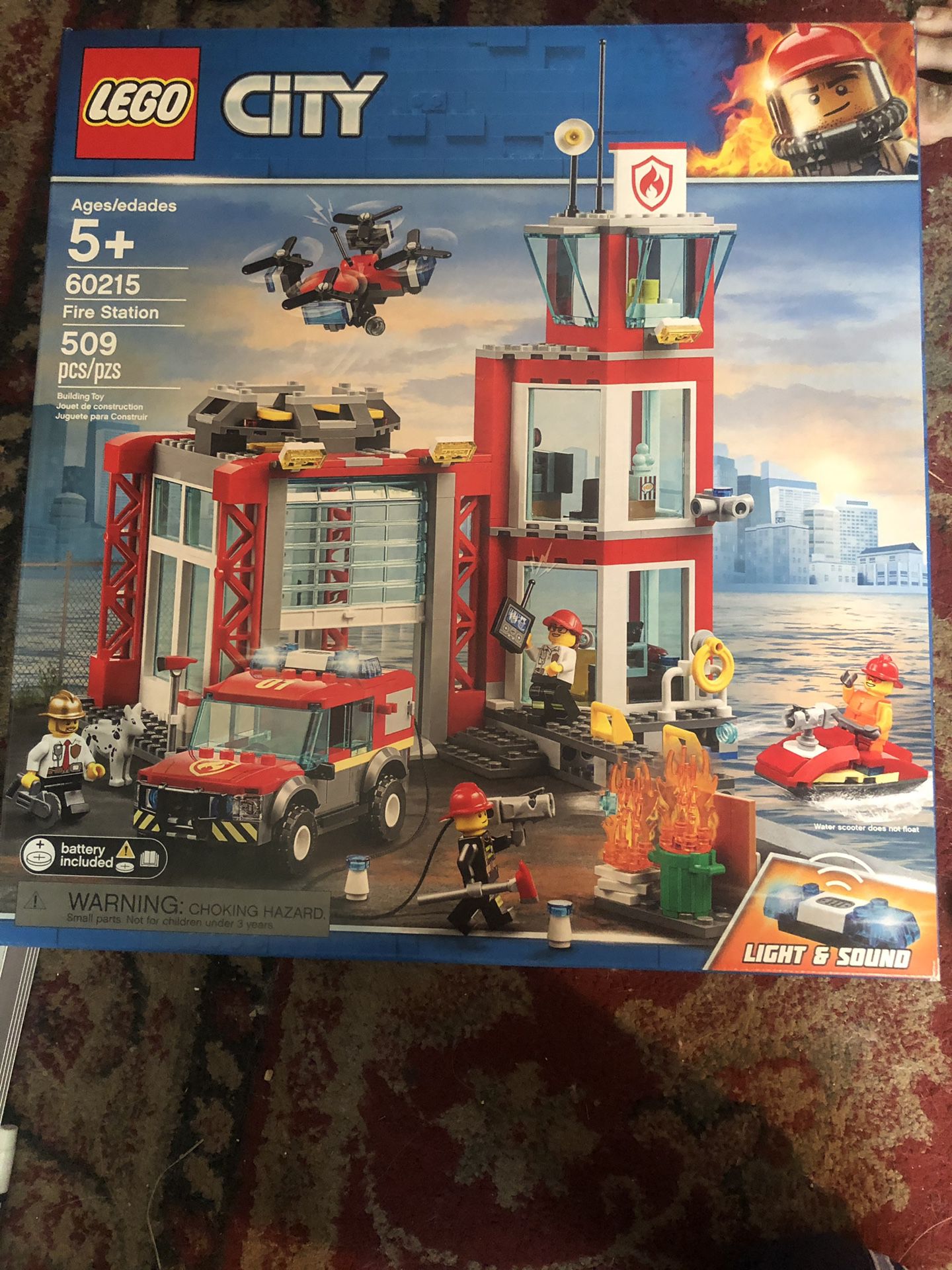 Lego city 60215 Fire station brand new in box sealed