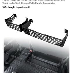 UnderSeat Storage Molle Panel For 2015-2025 Ford F150 & 2017-2025 Ford F250 F350
