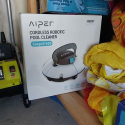 robotic pool vacuum purchased this summer