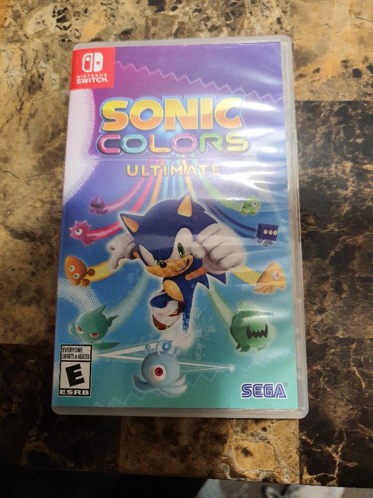 Nintendo Switch Game Sonic Colors Ultimate 