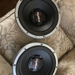 12” Sony Explode Subwoofers