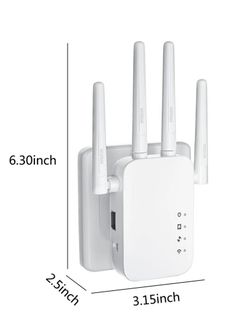 NEW! WiFi Range Extender Repeater/AP 300Mbps, White