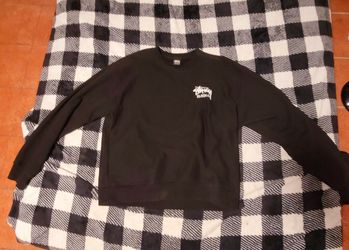 STUSSY black Crewneck