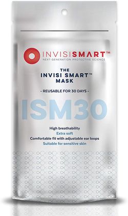 FACE MASK Hi breathability, extra soft, comfortable fit with adjustable ear loops, suitable for sensitive skin