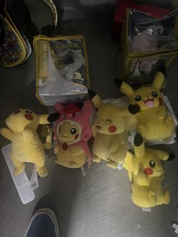 Pikachu Plushes