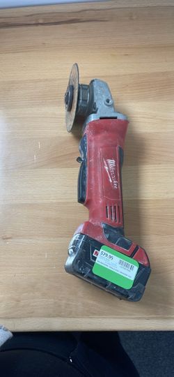 Milwaukee Cordless Angle Grinder with Battery