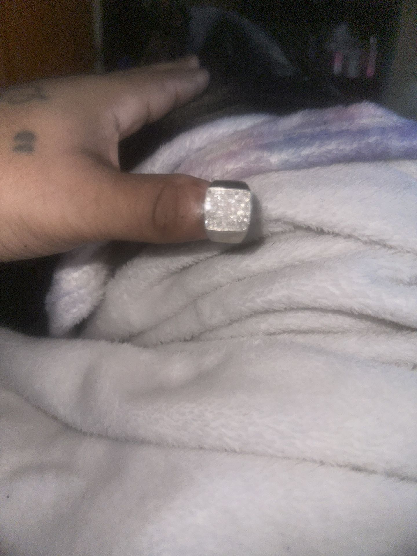 Pinky Ring White Gold
