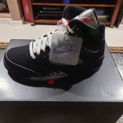 Jordan Retro 5 Ds Size 7m Not 7Y 