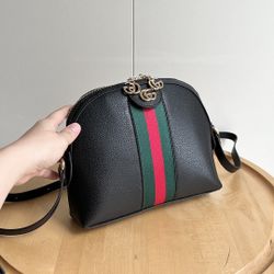 A classic women's shoulder bag