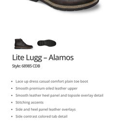 Men’s Mark Nason Lite Lugg-Alamos leather boots