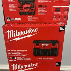 M18 2 Gallons Wet/dry Vacuum 