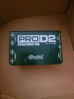 Radial Engineering Pro D2 Stereo Direct Box