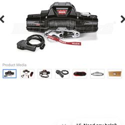 Warn ZEON 8S (synthetic) Winch Brand New - NEVER Mounted