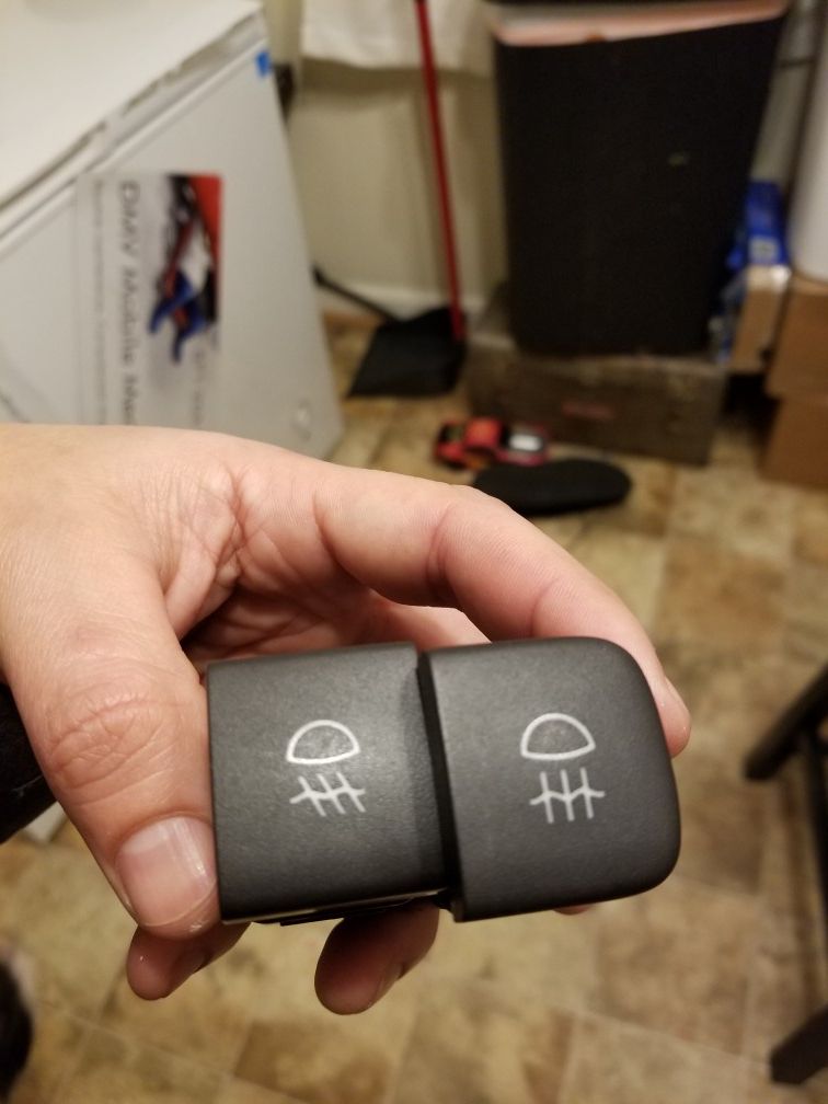 Saab fog light switch