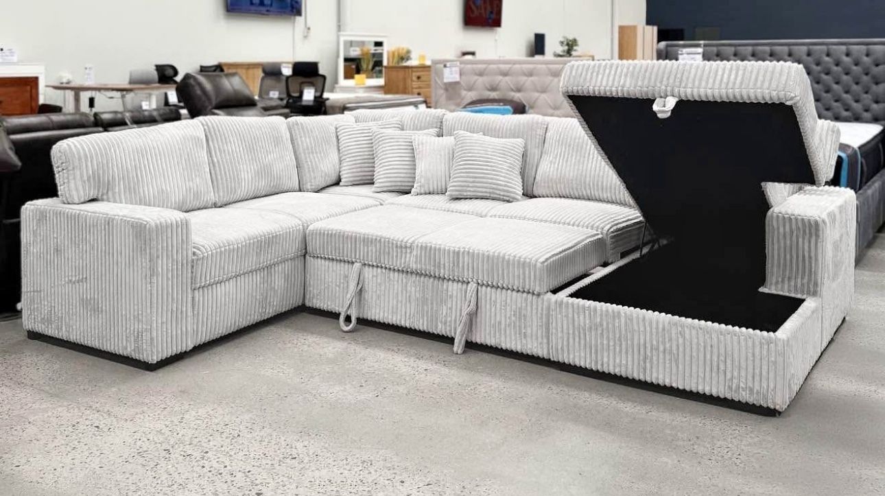 New Sleeper Sectional In Box