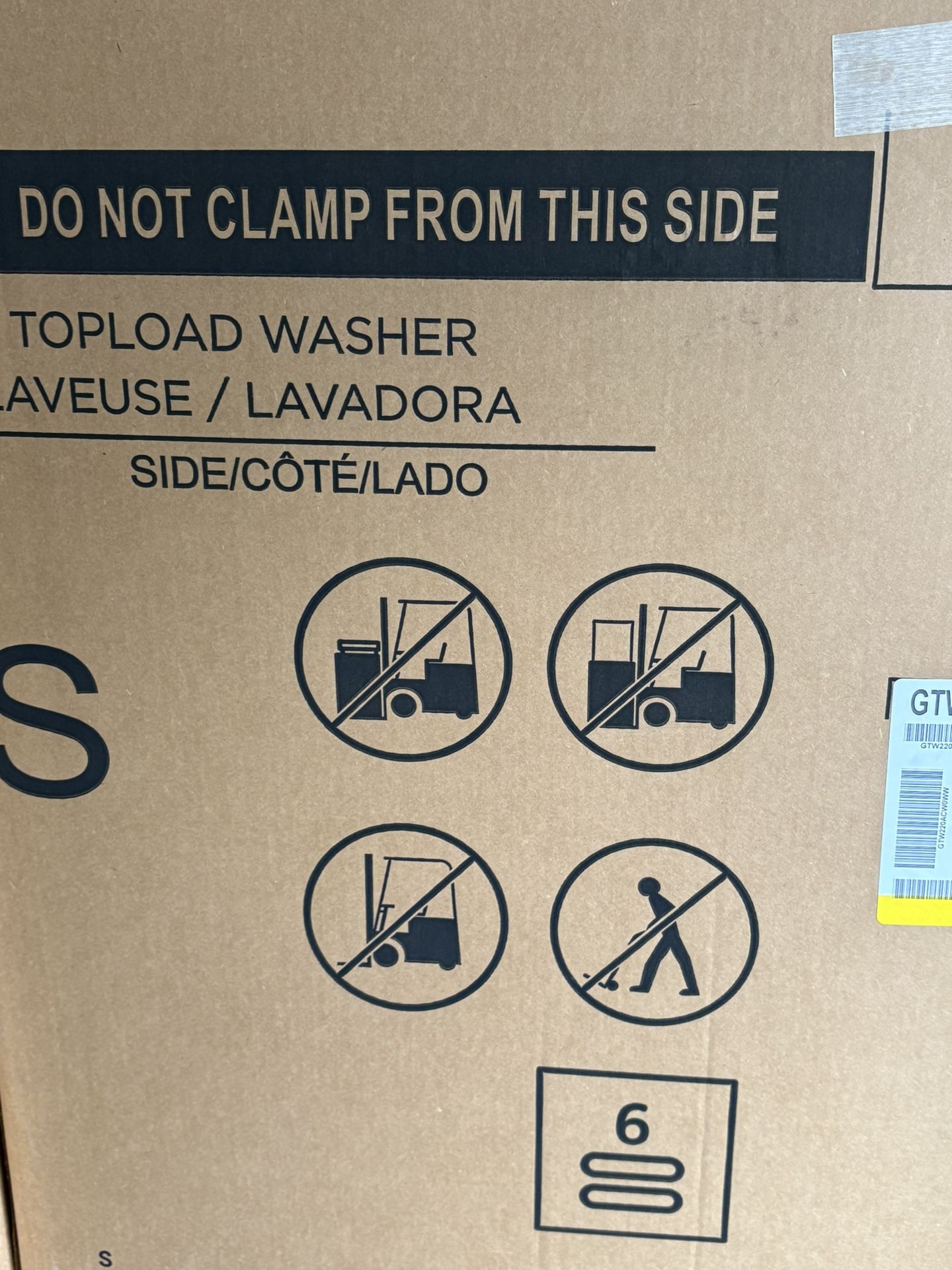 GE Load Washing Machine 