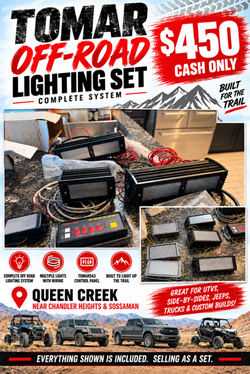 NEW Tomar Off-Road Lighting Set – Complete System