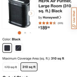 Honeywell HEPA Air Purifier