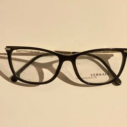  Women’s Black Versace Prescription Eyeglass Frames 
