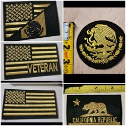 Black and Gold Patches