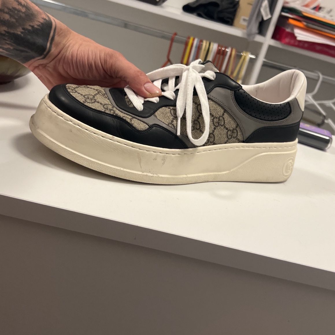 Gucci GG Sneaker Beige, GG canvas