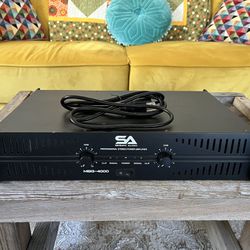 Seismic Audio MGB-4000 Amplifier Tested