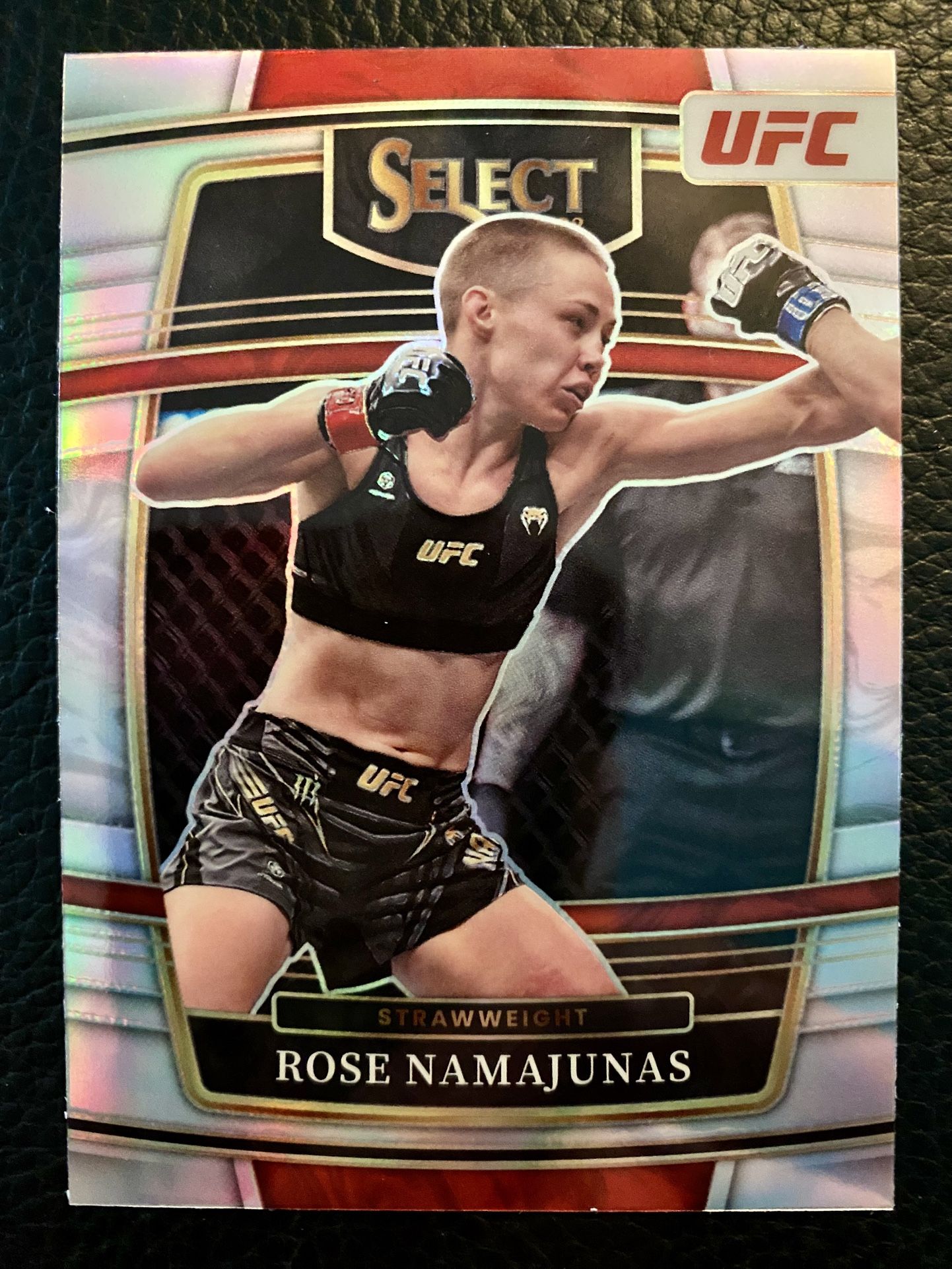 Rose Namajunas 2022 Panini Select UFC #77 SILVER PRIZM!
