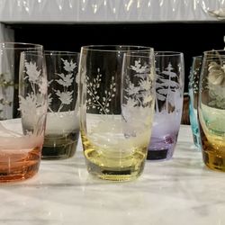 Moser “Birds Of The Wild Collection” Tumblers