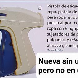 Pistola De Etiquetado..para ropa.
