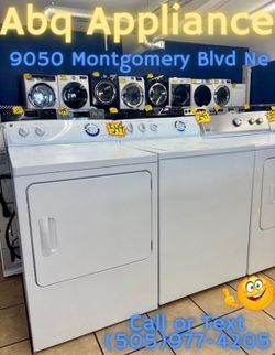 Ge Top Load Washer & Dryer Set