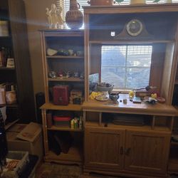 Wood Entertaiment Center