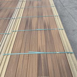 Composite Decking Grooved Edge 12’ Lengths $23 Per Board $1.89 Per Foot 1x6
