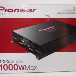 Pioneer 1000w Max 4/3/2 Channel Amplifier 