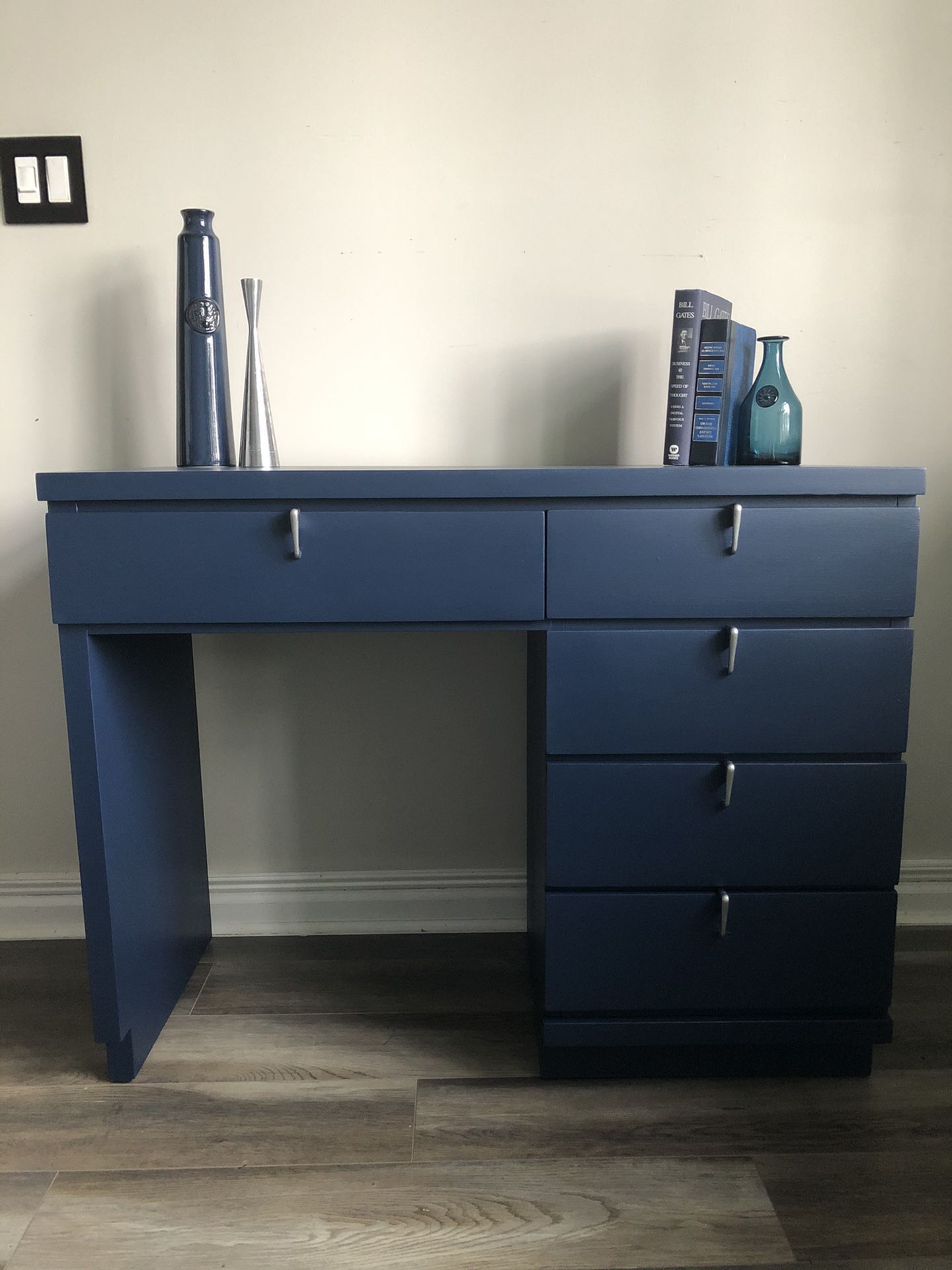 Redesigned Retro Wood Desk/Vanity