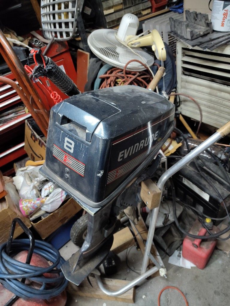 Evinrude 8 HP Boat Motor