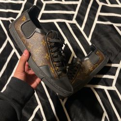 Louis Vuitton Slalom Low Top Brown