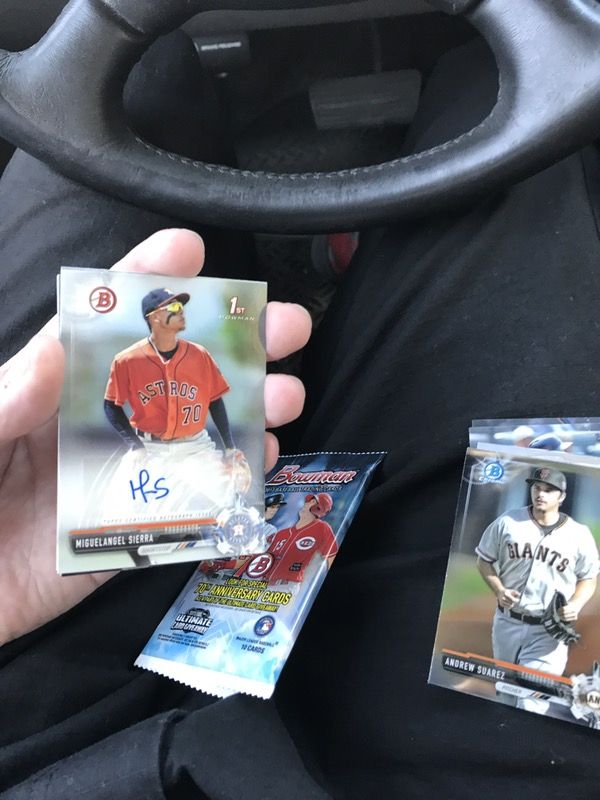 Baseball cards Auto