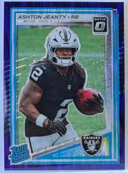 Ashton Jeanty • 2025 Donruss Optic • Purple Shock
